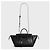 Céline Celine Small New Luggage Surplus Shiny Lambskin Nero - vista 6