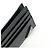 Prada Triangle Logo Saffiano Card Holder Wallet Black - view 3