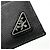 Prada Triangle Logo Saffiano Card Holder Wallet Black - view 4