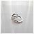 Ring Hermès Anello Croisette Large Model Argento - vista 5