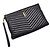 Saint Laurent Clutch matelassé color oro Nero