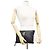 Saint Laurent Clutch matelassé color oro Nero - vista 2