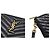 Saint Laurent Clutch matelassé color oro Nero - vista 9