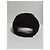 Balenciaga Black Visor Cap mit besticktem BB-Logo Schwarz - Ansicht 3