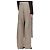 Pantaloni in twill di cotone Dries Van Noten PRIFFITH Grey stamp Marrone - vista 8
