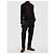 Pantaloni Cargo Presley in Cotone e Cupro Tinto in Capo Dries Van Noten Nero - vista 3
