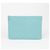 Chanel Caviar Classic Large Clutch Blu - vista 2