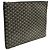 Clutch Sena GM in tela Goyardine nera Nero - vista 4
