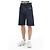 Off White Pantaloncini in denim diagonale blu - vista 3