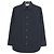 Gucci Camicia in popeline con ricamo GG Blu