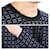 Lanvin Strickpullover mit Rundhalsausschnitt und geometrischem Muster Schwarz - Ansicht 11
