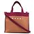 Marni Picca borsa tote/a tracolla in jacquard Rosso