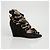 Chloé Sandali wedge a più cinturini Multicolore - vista 3