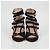 Chloé Sandali wedge a più cinturini Multicolore - vista 5