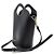 Burberry Borsa bucket in pelle con tasche Nero - vista 2