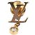 Louis Vuitton Orecchini a lobo Diamond Eidel Blossom LV Argento