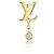 Louis Vuitton Orecchini a lobo Diamond Eidel Blossom LV Argento - vista 5