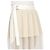 Falda larga plisada Sacai blanca Blanco - vista 10