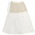 Falda larga plisada Sacai blanca Blanco - vista 2