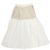 Falda larga plisada Sacai blanca Blanco - vista 3