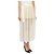 Falda larga plisada Sacai blanca Blanco - vista 5