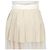 Falda larga plisada Sacai blanca Blanco - vista 9