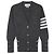 Thom Browne Kaschmir-Cardigan mit Streifen