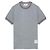Thom Browne T-shirt em algodão Milano com riscas