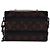 Louis Vuitton Borsa a Tracolla Soft Trunk Monogram Macassar da Uomo Multicolore