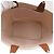 Hermès Bolso Tote Steeple de lona écru Blanco - vista 6