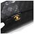 Chanel Borsa a tracolla Classic Medium in pelle d'agnello nera Nero - vista 9
