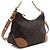 Louis Vuitton Borsa a tracolla e borsa a spalla Bullyne da donna in tela Monogram Multicolore - vista 3