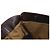 Fendi Bolso de hombro Juke de cuero marrón y jacquard FF Logo - vista 6