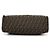 Fendi Bolso de hombro Juke de cuero marrón y jacquard FF Logo - vista 7