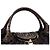 Fendi Borsa Tote Spy Weaving in tela FF e pelle marrone - vista 11