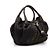 Fendi Borsa Tote Spy Weaving in tela FF e pelle marrone - vista 3