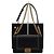 Chanel Borsa a tracolla Boy Medium in pelle di vitello nera con catena dorata Nero