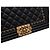 Chanel Borsa a tracolla Boy Medium in pelle di vitello nera con catena dorata Nero - vista 10