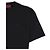 Gucci Camiseta de jersey de algodón con morsilla bordada Negro - vista 5