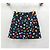 Louis Vuitton Falda vaquera de lunares Yayoi Kusama Negro - vista 2