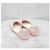 Chanel Ballerine piatte in seta rosa con logo CC - vista 4