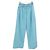 Chanel Pantalones de denim lavado en azul neón