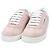 Chanel Baskets en daim rose avec logo