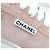 Chanel Baskets en daim rose avec logo - vue 7