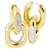Saint Laurent CASSANDRE Duo Link Golden  - Ansicht 5