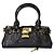 Chloé Borsa Tote Paddington in pelle grana grossa nera Nero
