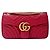 Gucci Borsa a tracolla Marmont Matelassé Rosso