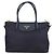 Prada Borsa Tote e a Tracolla in Pelle Saffiano Blu