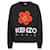 Kenzo Strickware schwarz mit Blumenlogo  - Ansicht 1