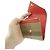 Burberry Cartera para mujer Lila Red Canvas Leather Roja - vista 26